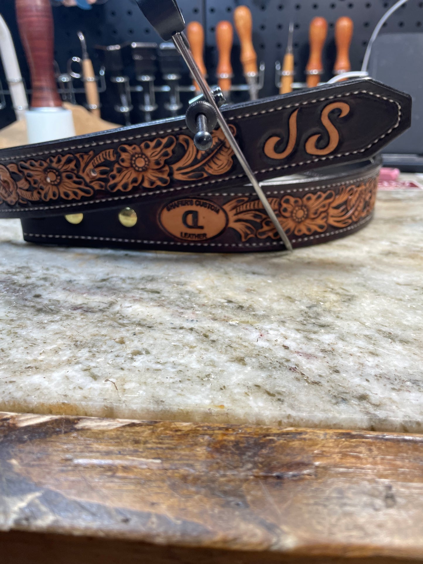 Custom tooled belts